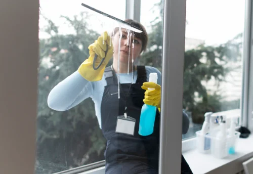 Nettoyage de vitres intérieures et extérieures à Saint-Germain-de-la-Coudre
